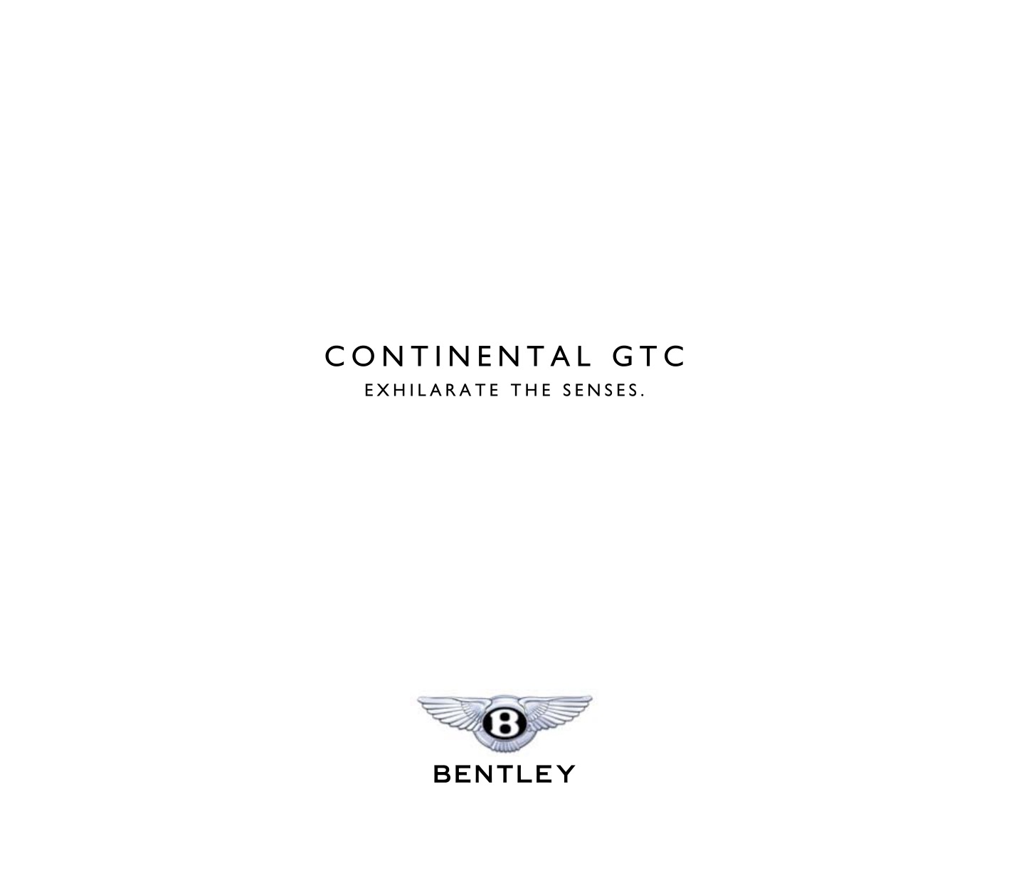 2007 Bentley Continental GTC Brochure Page 3